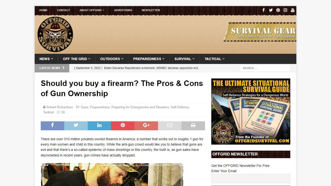 Should you buy a firearm? The Pros & Cons of Gun Ownership